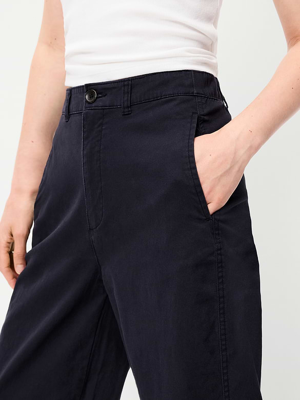 High-Waisted OGC Chino Tapered Straight Pants