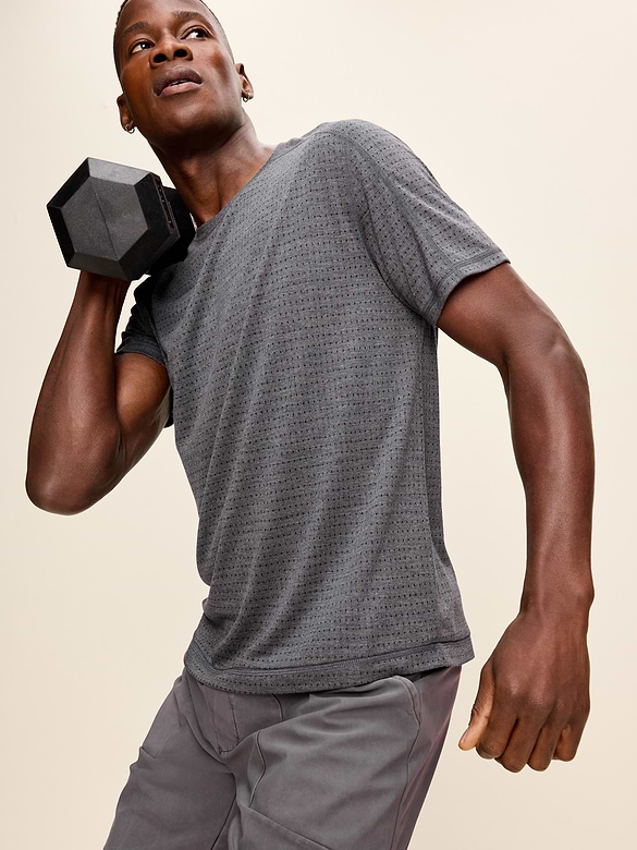 Relaxed Mesh T-Shirt