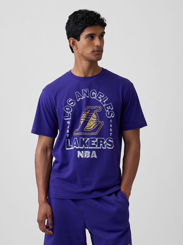 Adult NBA Los Angeles Lakers Relaxed Graphic T-Shirt