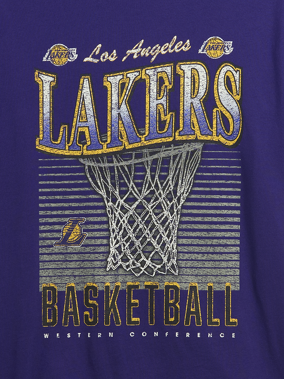Adult NBA Los Angeles Lakers Relaxed Graphic T-Shirt