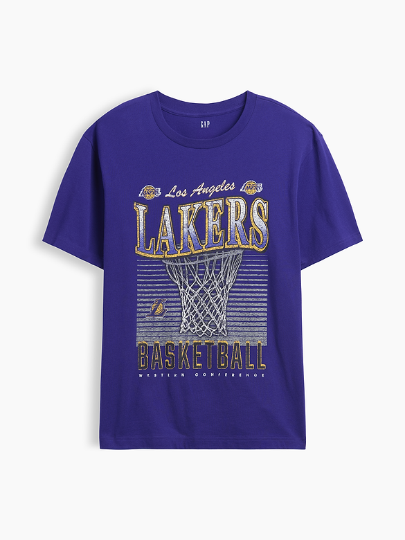 Adult NBA Los Angeles Lakers Relaxed Graphic T-Shirt
