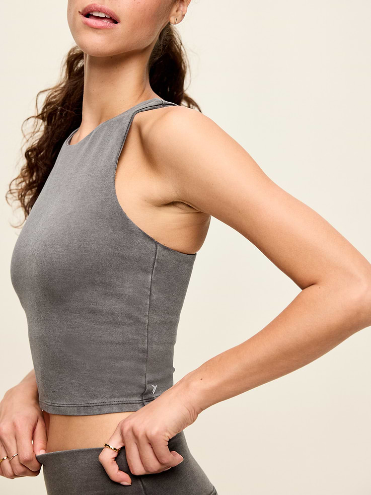 Image number 9 showing, Light Support PowerChill High-Neck Racerback Sports Bra