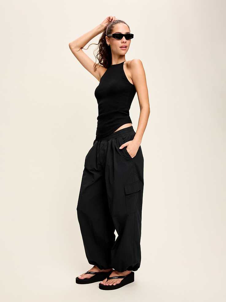 Image number 3 showing, CloudLite High-Neck Racerback Tank Top