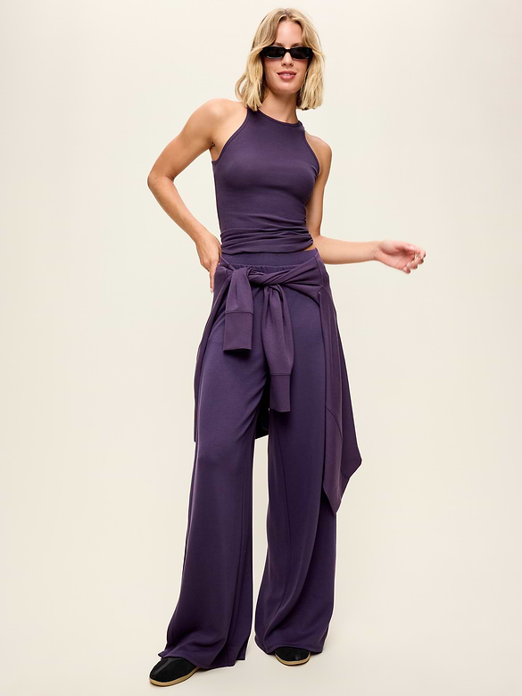 CloudLite High-Neck Racerback Tank Top