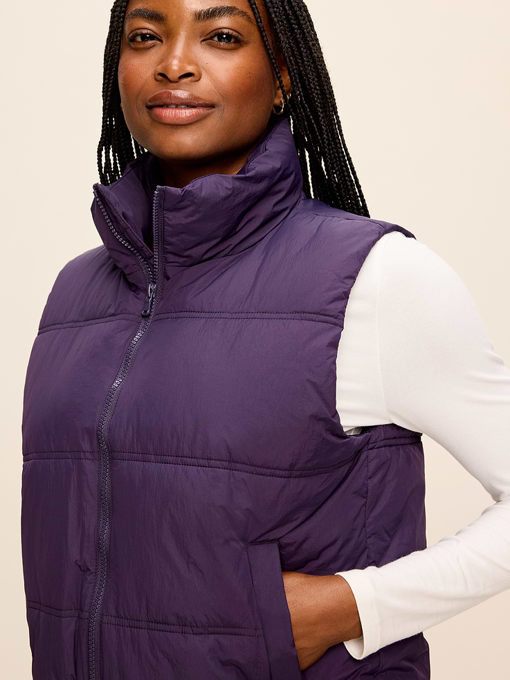 Image number 4 showing, Water-Resistant Puffer Vest