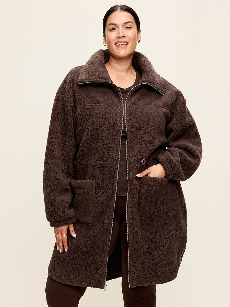 Image number 7 showing, Longline Sherpa Jacket