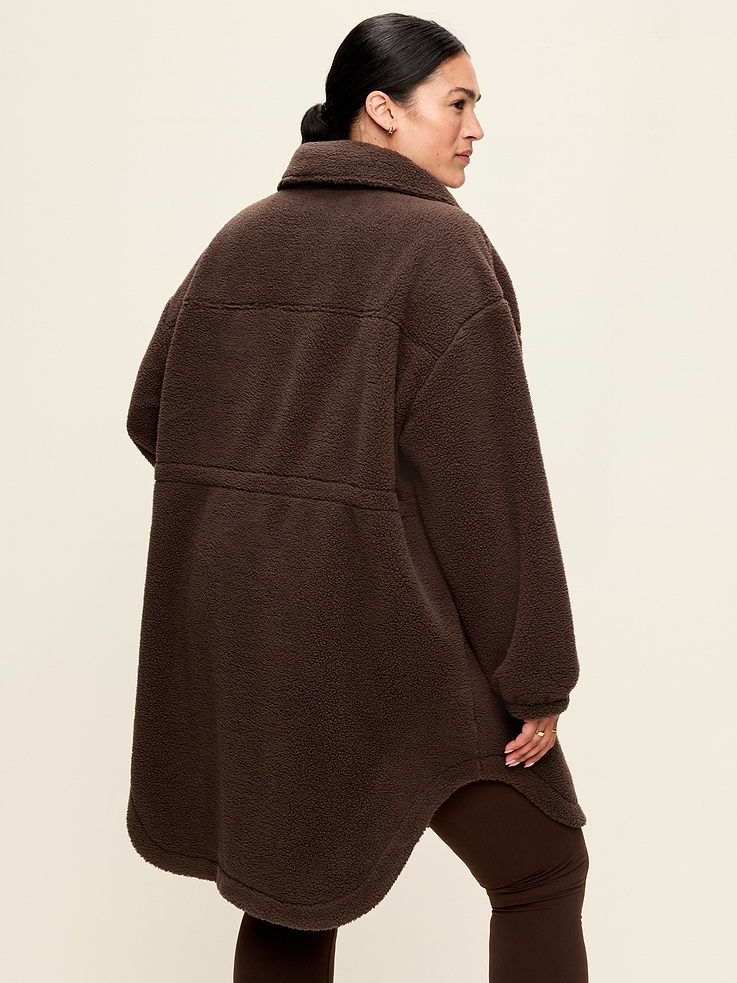 Image number 8 showing, Longline Sherpa Jacket