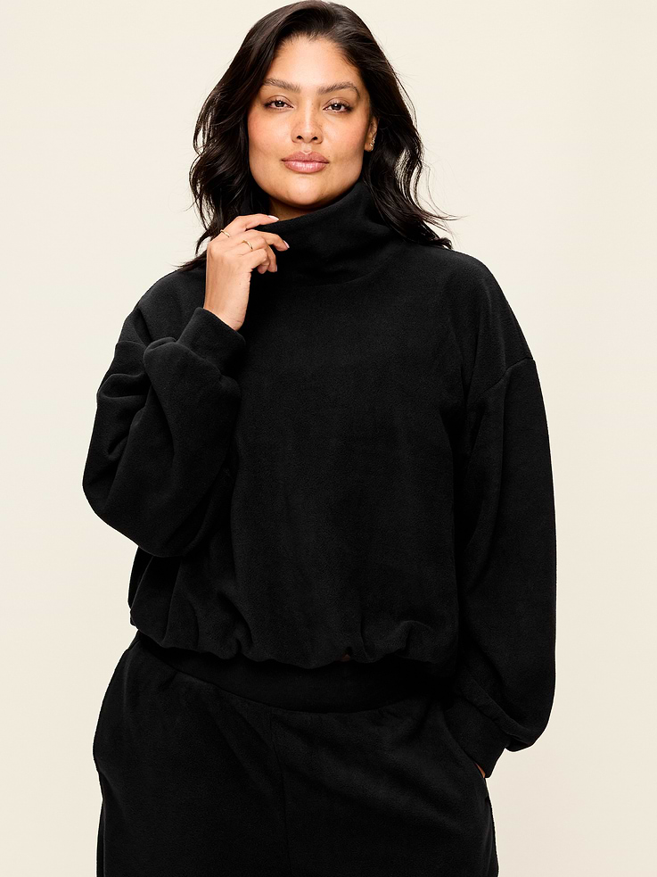 Image number 7 showing, Performance Fleece Funnel Neck Pullover