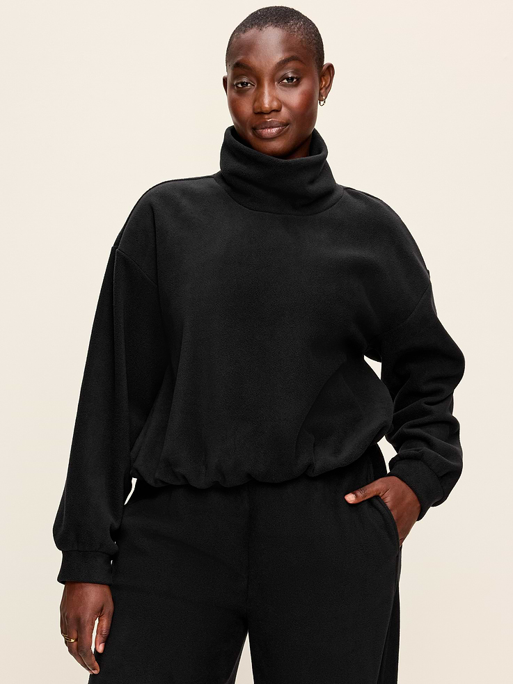 Image number 5 showing, Performance Fleece Funnel Neck Pullover