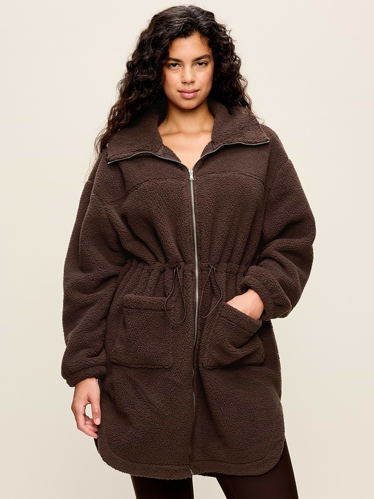 Image number 5 showing, Longline Sherpa Jacket