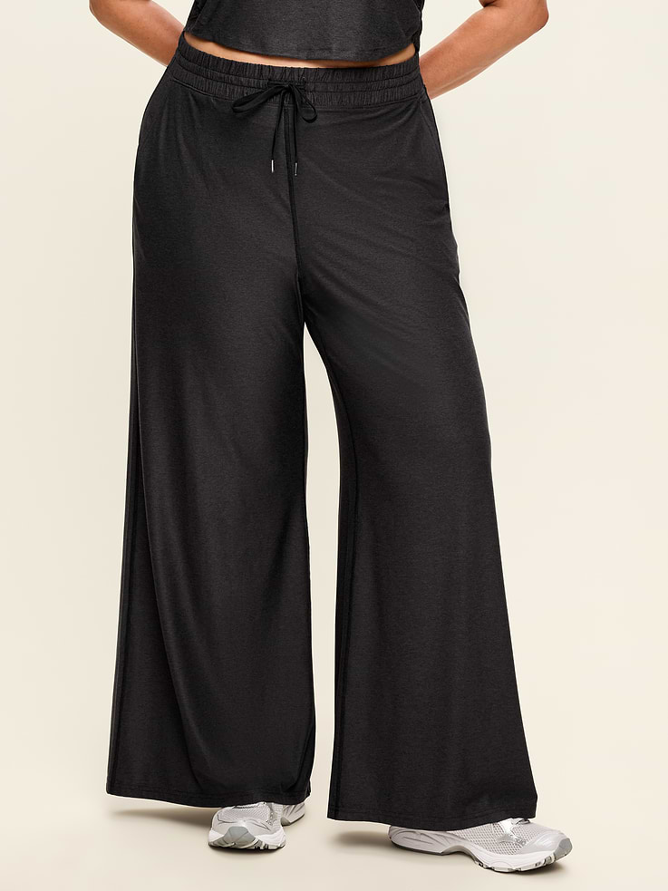 Image number 10 showing, High-Waisted CloudMotion Wide-Leg Pants