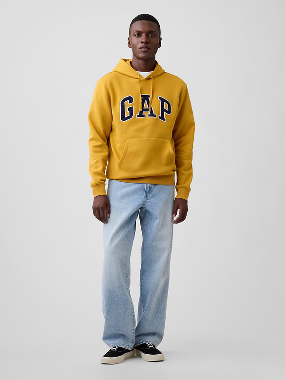 Relaxed Gap Logo Hoodie