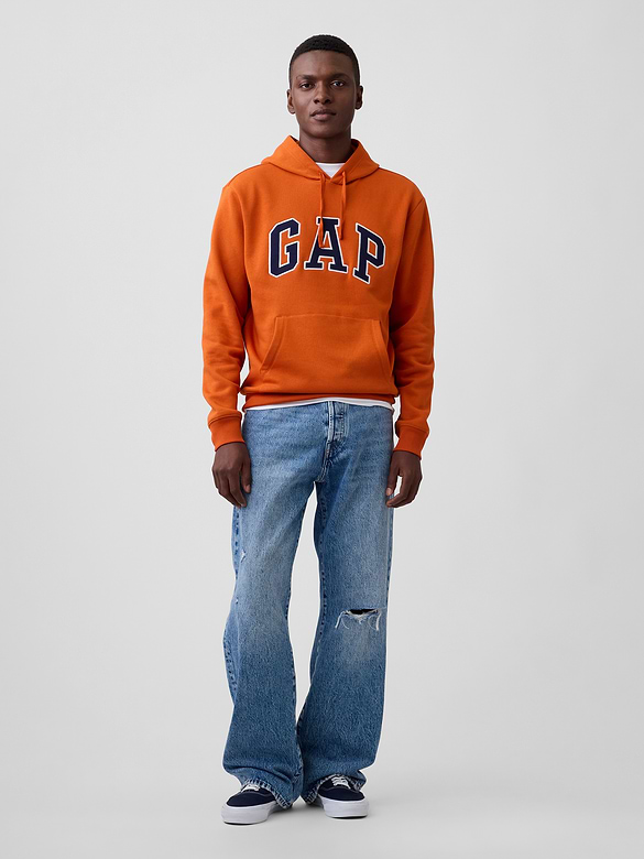Relaxed Gap Logo Hoodie