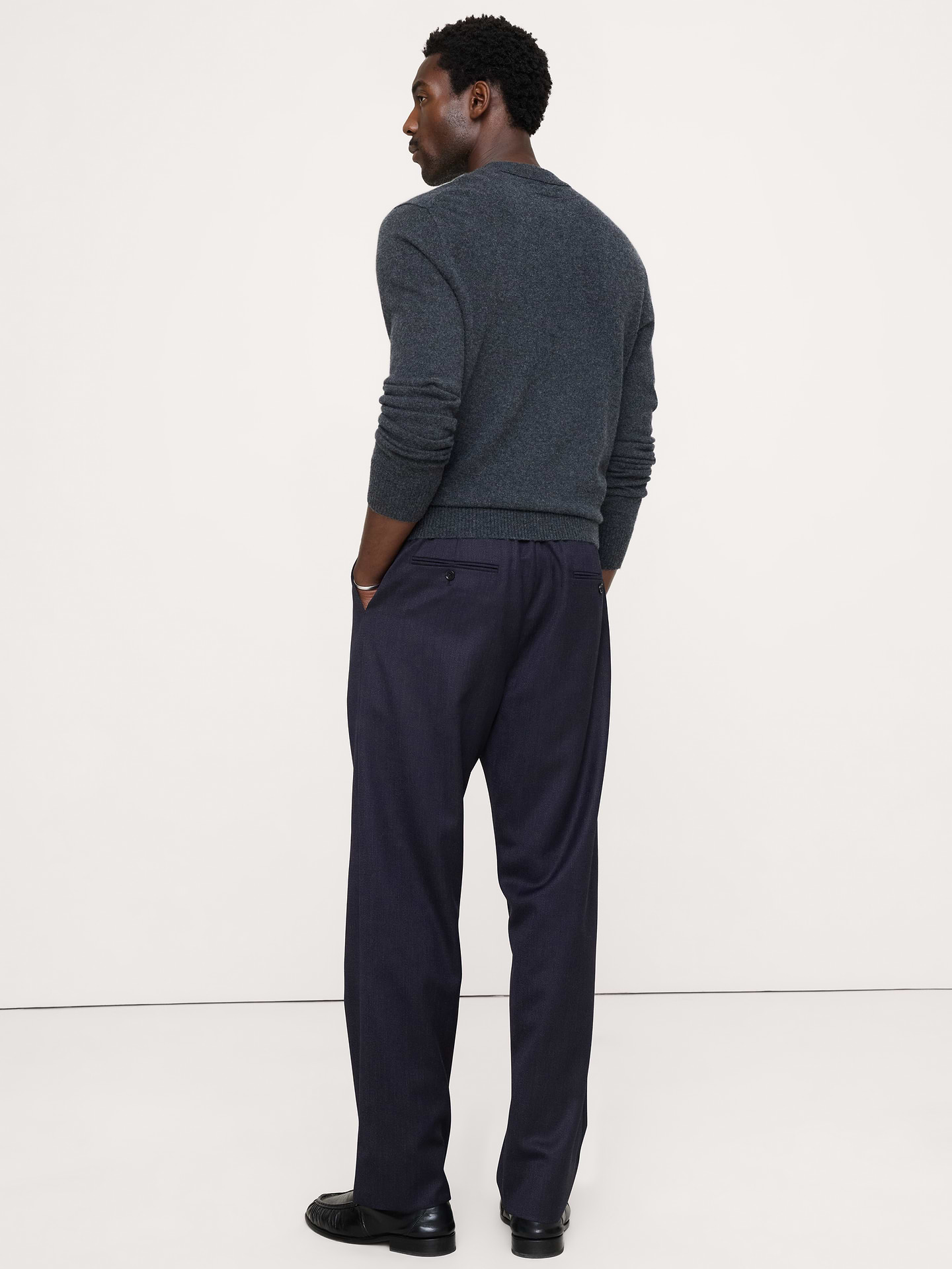 Image number 2 showing, Relaxed Twill Dress Pant