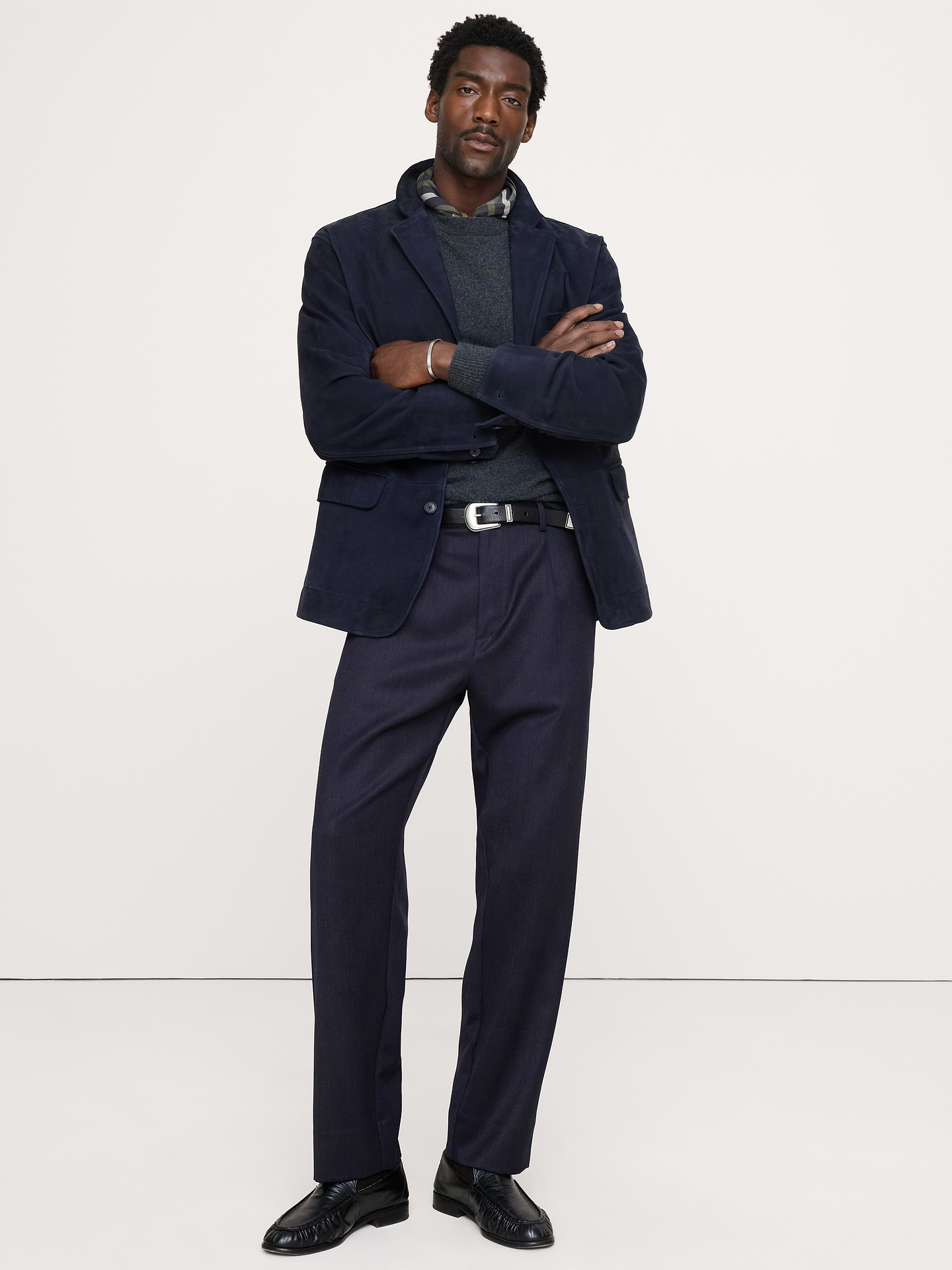 Image number 1 showing, Relaxed Twill Dress Pant