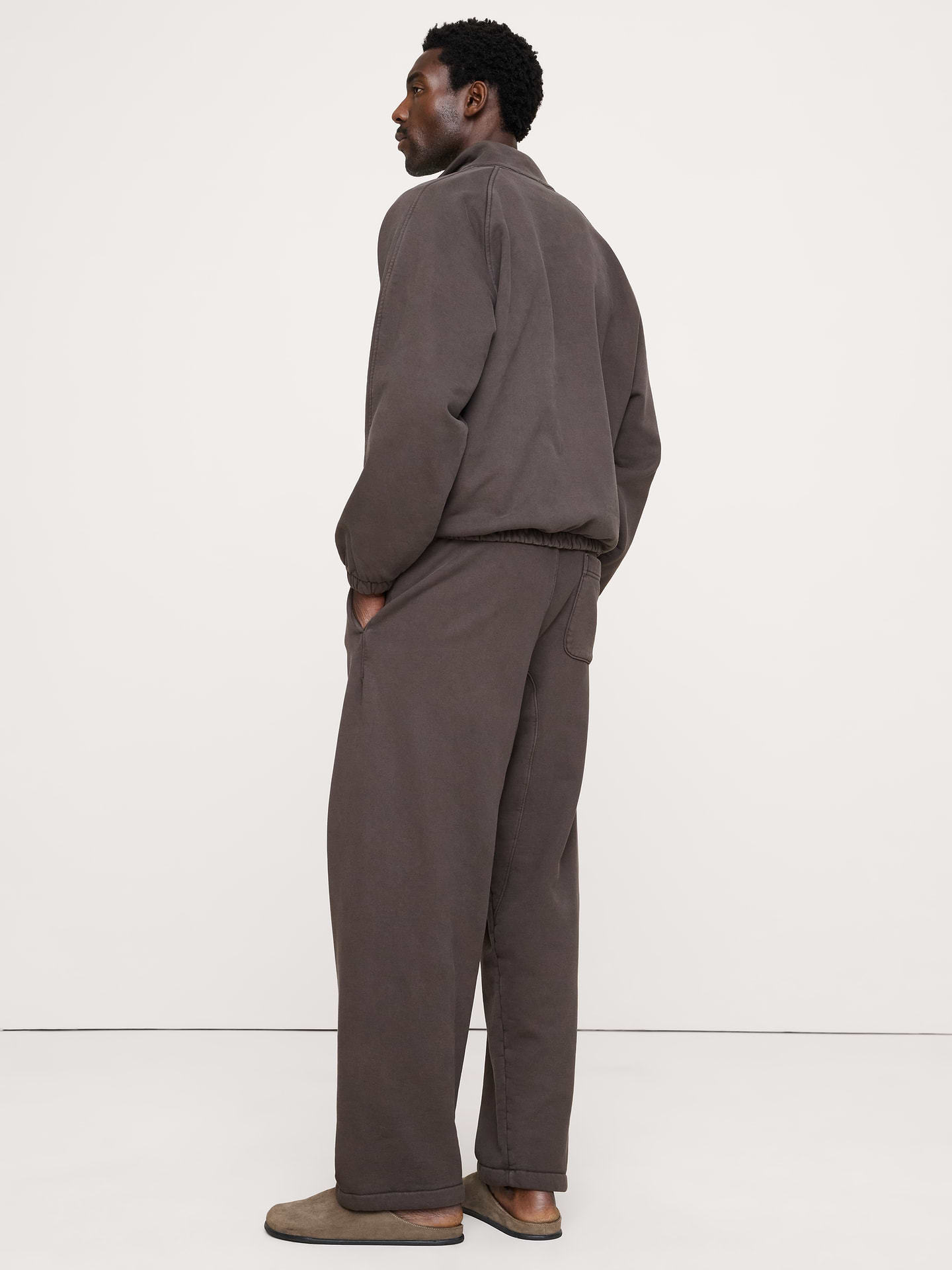 Image 2 of 5, Relaxed French Terry Sweatpant