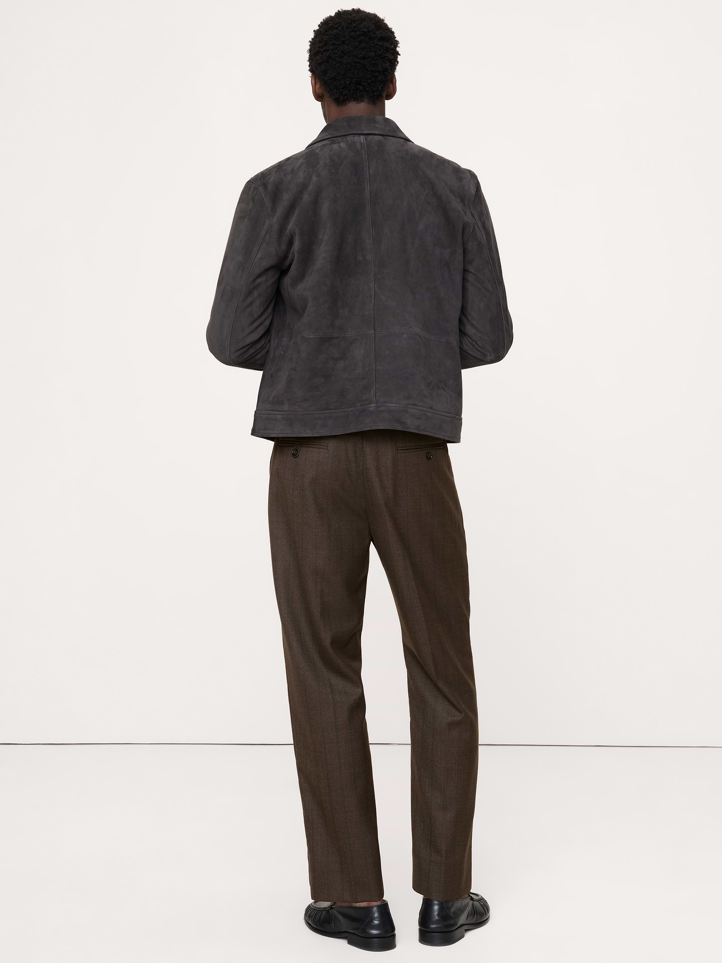 Image number 3 showing, Classic Tapered Twill Dress Pant