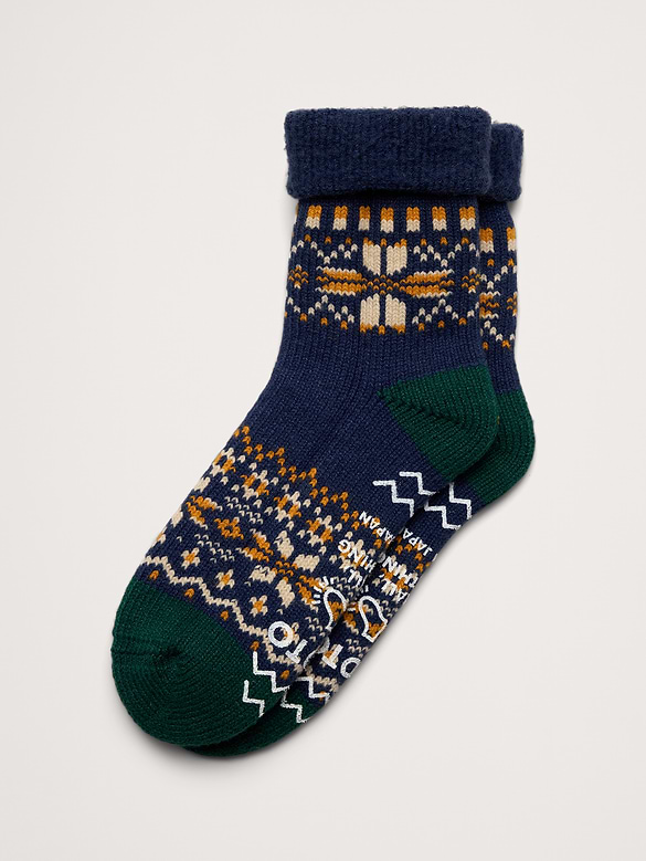 Printed Grip Sock By RoToTo