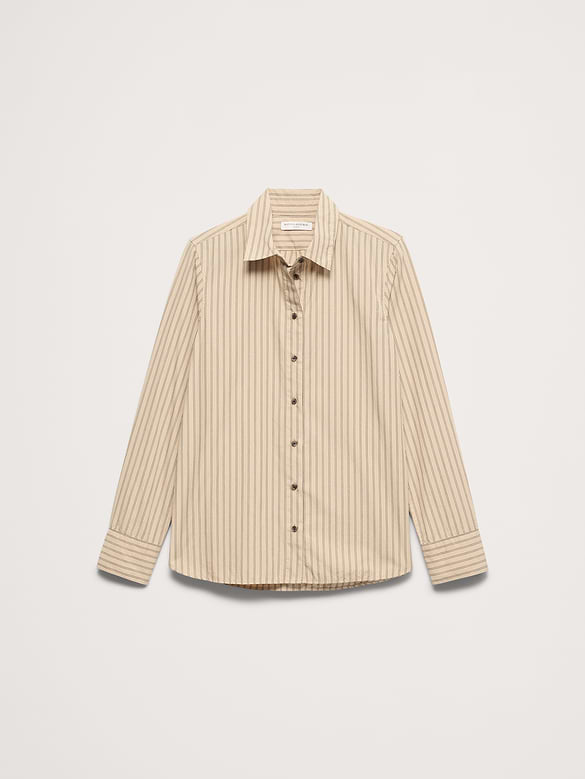 La chemise de tous les jours en popeline de coton
