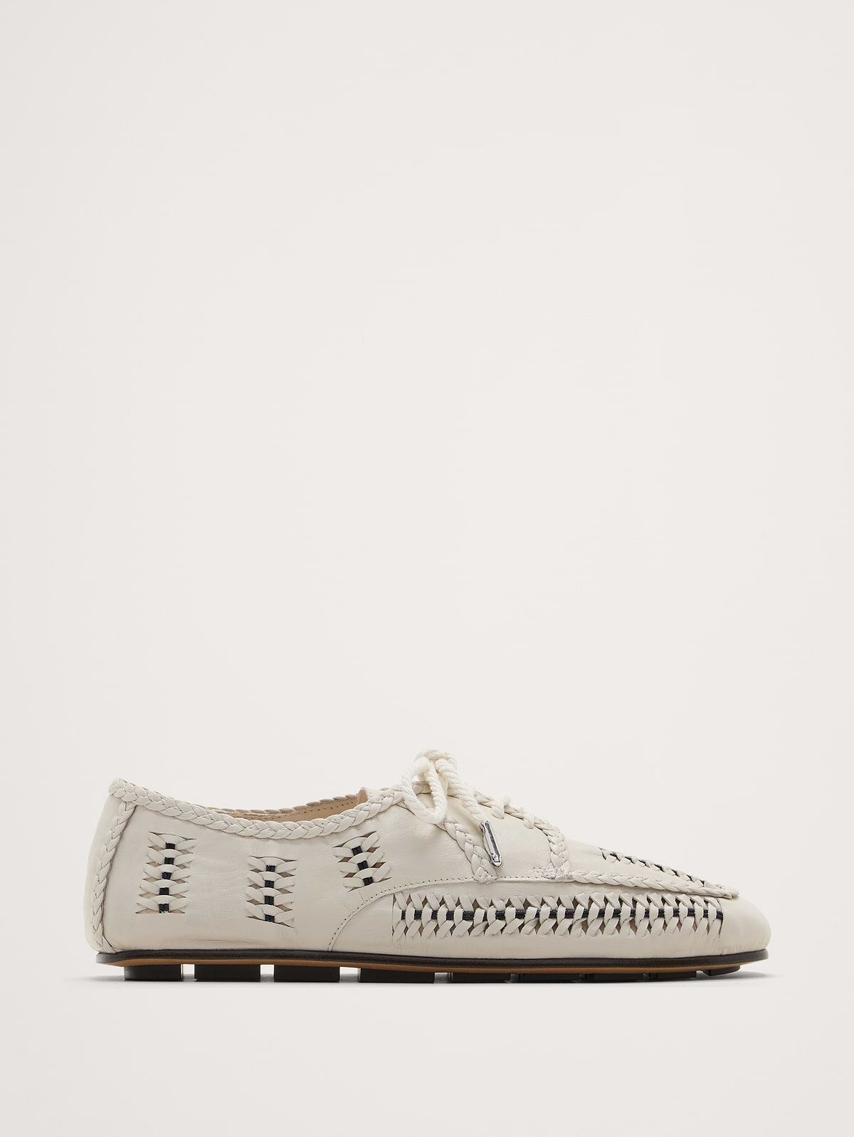 Mahira Leather Flats by Freda Salvador