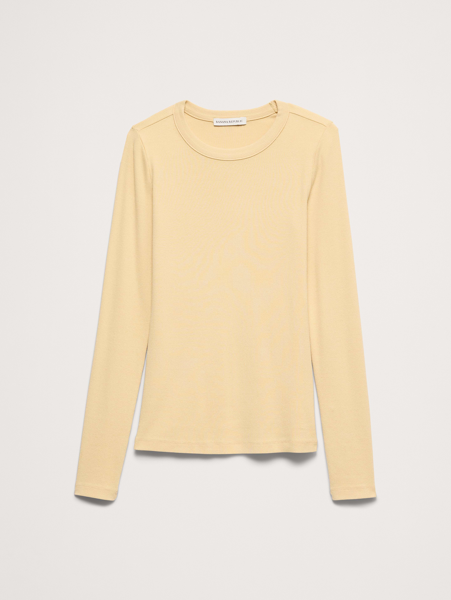 Image number 4 showing, Ribbed Crew-Neck T-Shirt