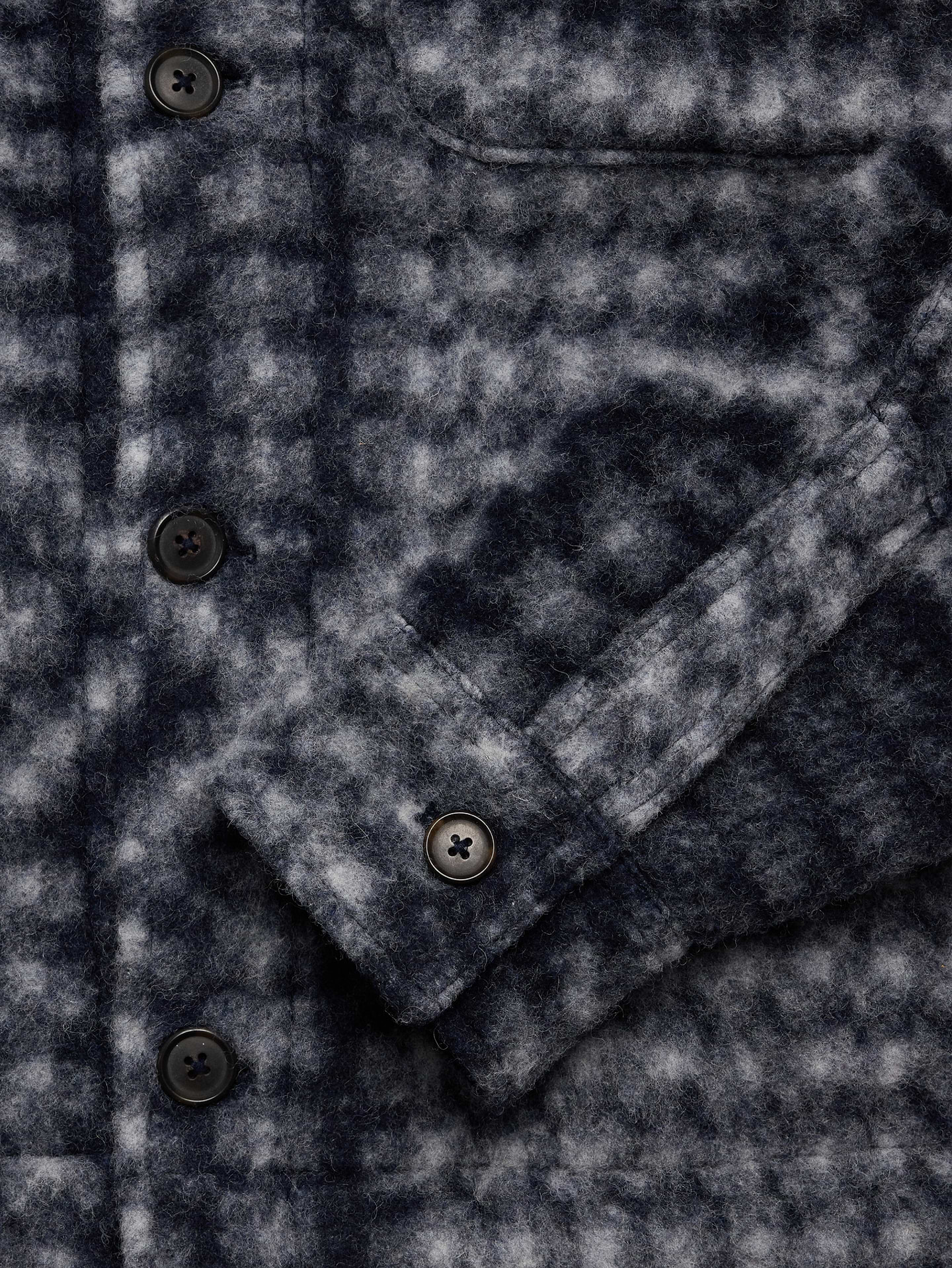 Image number 7 showing, Boiled Wool Shirt Jacket