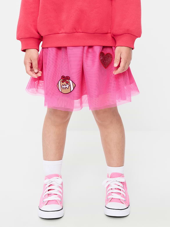 Football Tutu Skirt for Toddler Girls