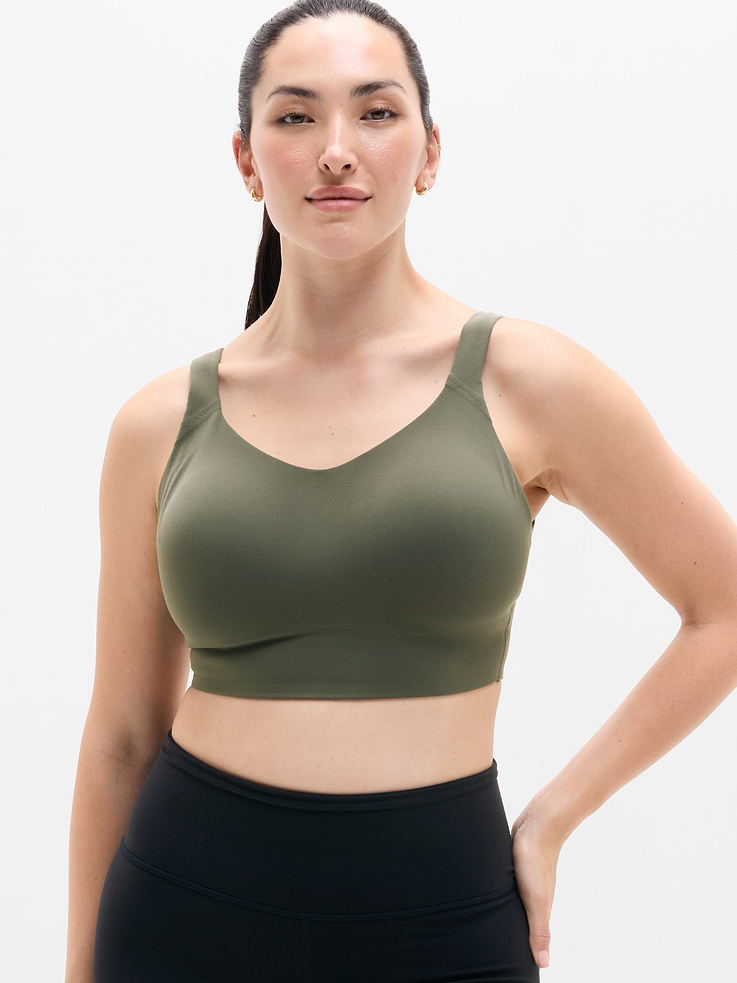 Image number 3 showing, Perfect Form Strappy Longline Bra D-DD