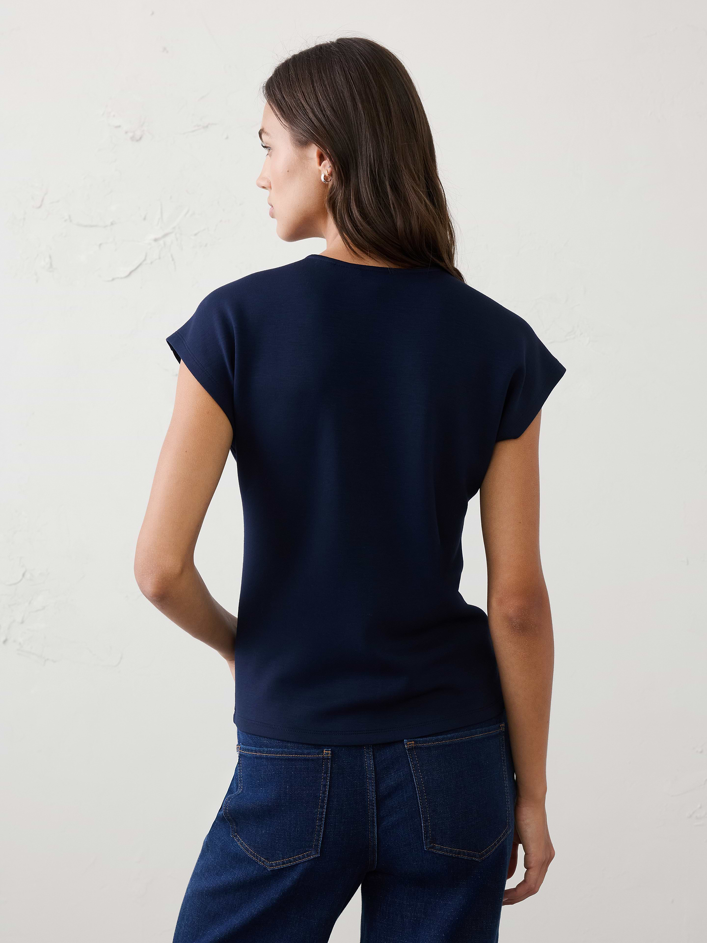 Image number 2 showing, Soft Touch Cap-Sleeve Top