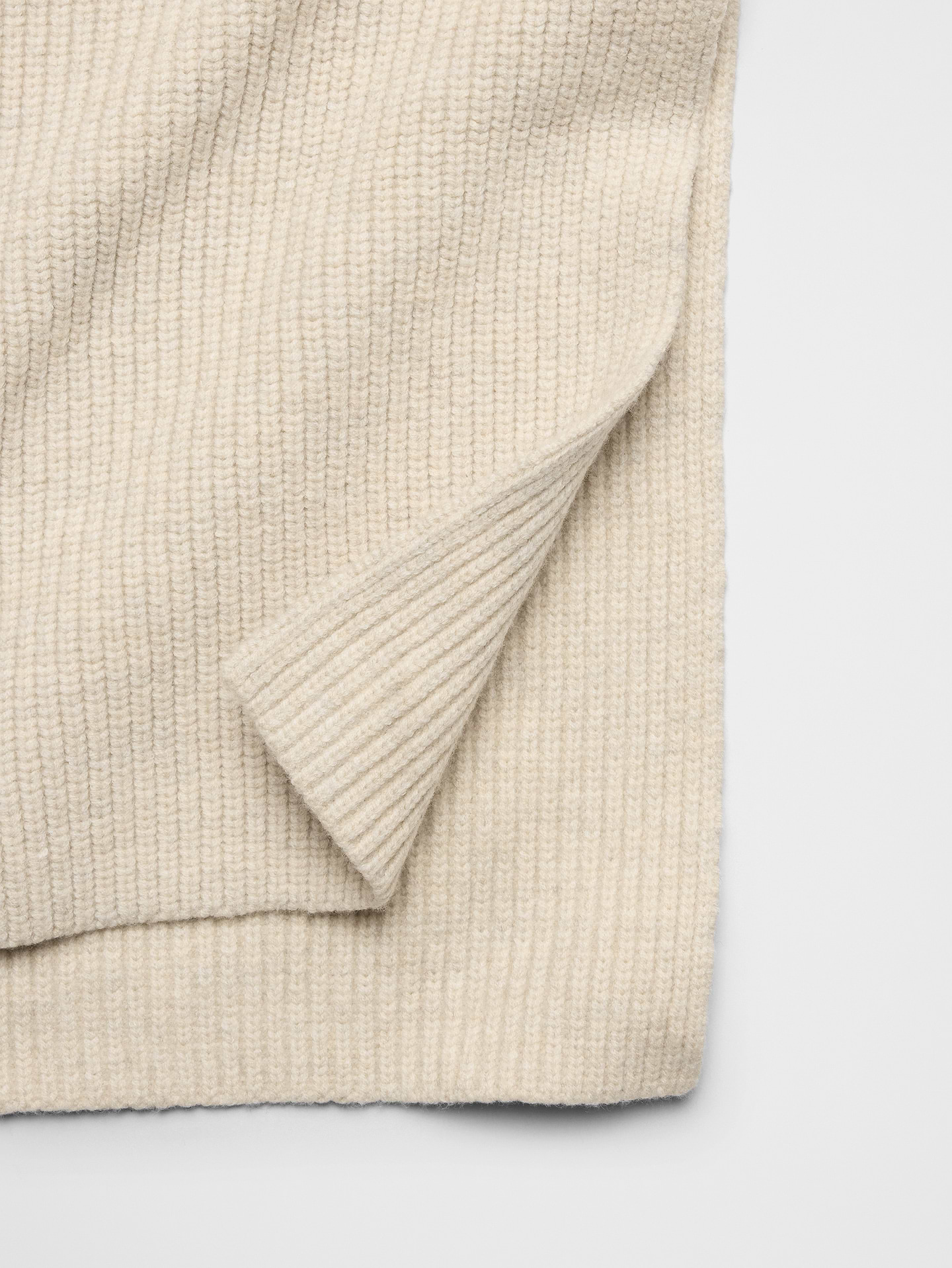 Image number 3 showing, Mock-Neck Sweater Bib