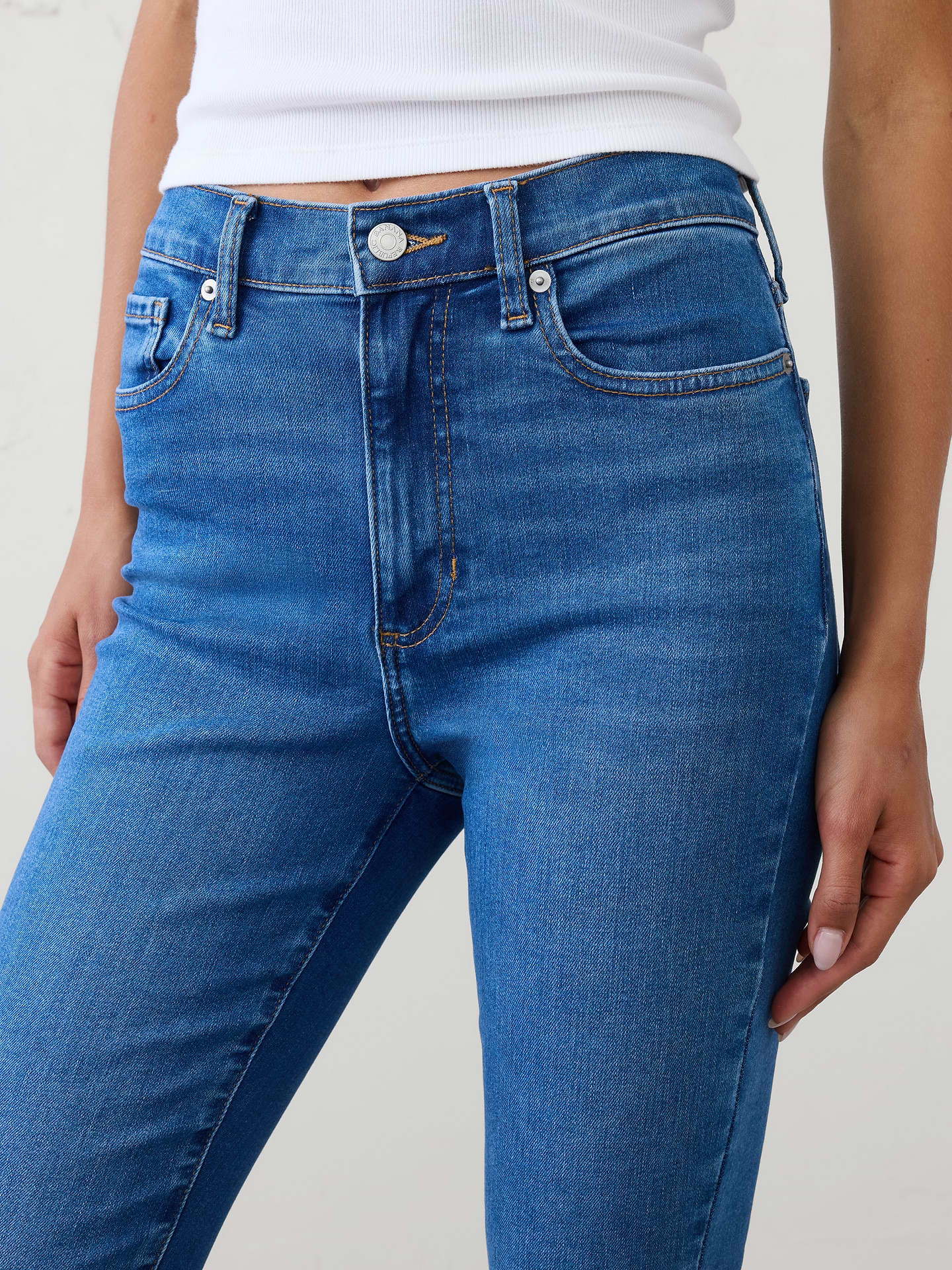 Image number 6 showing, High-Rise Skinny Jean