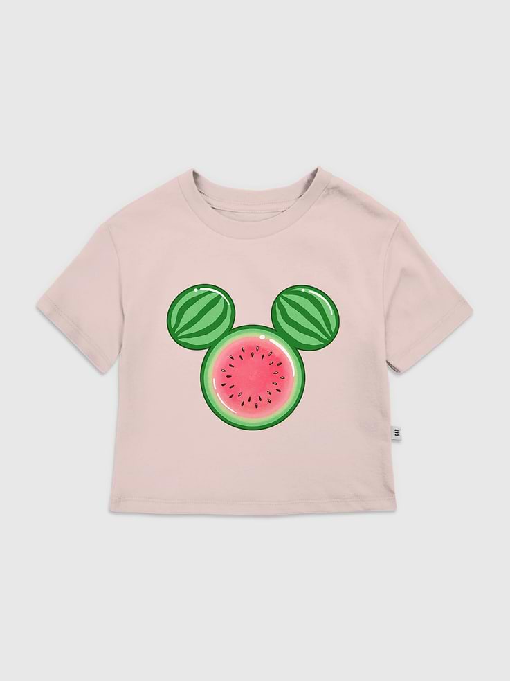 Image number 1 showing, Toddler Mickey Watermelon Ears Graphic T-Shirt