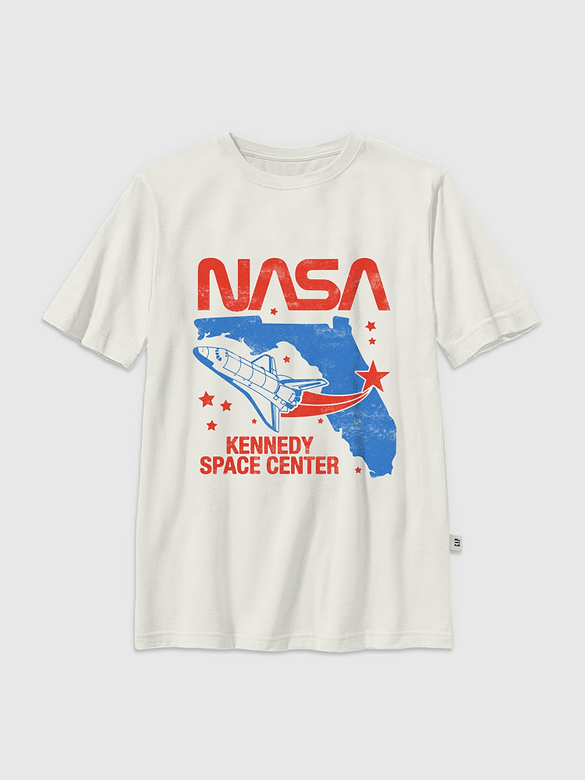 Kids NASA Kennedy Space Graphic T-Shirt