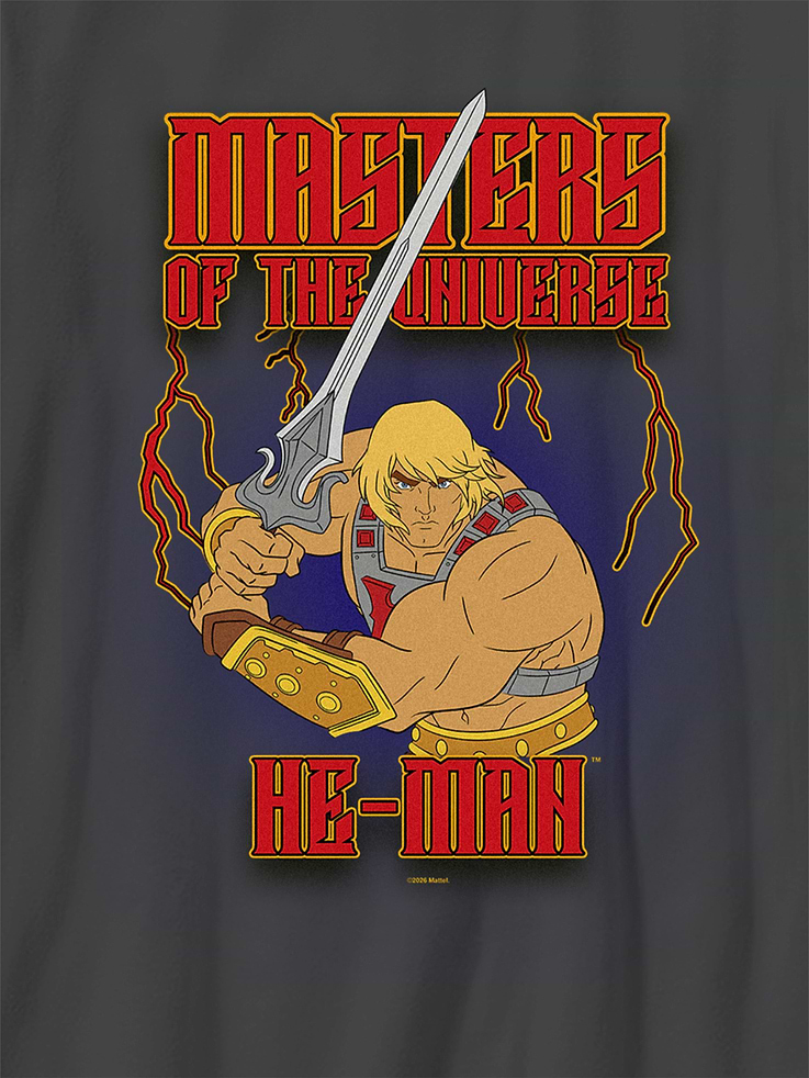 Image number 3 showing, Kids Masters Of The Universe He-Man Battle Graphic T-Shirt