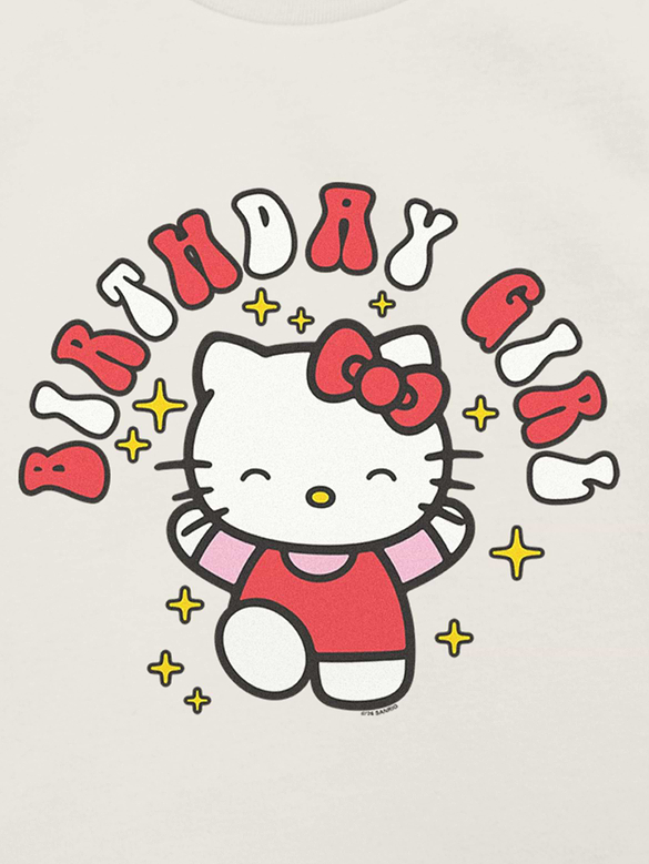 Toddler Hello Kitty Birthday Graphic T-Shirt