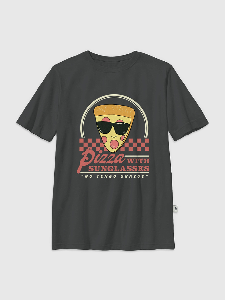 Image number 1 showing, Kids Toy Story 5 Pizza Face Graphic T-Shirt