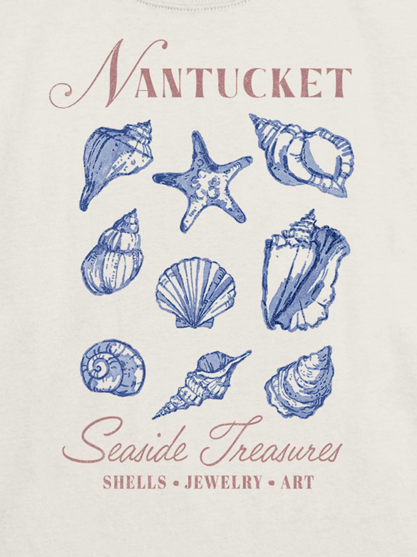 Kids Nantucket Shells Graphic T-Shirt