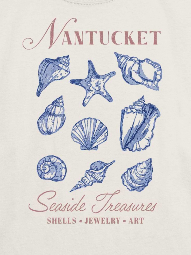 Image number 3 showing, Kids Nantucket Shells Graphic T-Shirt