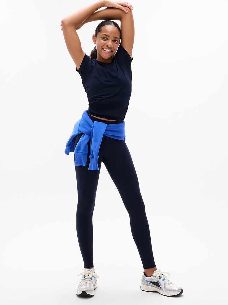 Image number 1 showing, Athleta Girl High Rise Stash Your Treasures Legging