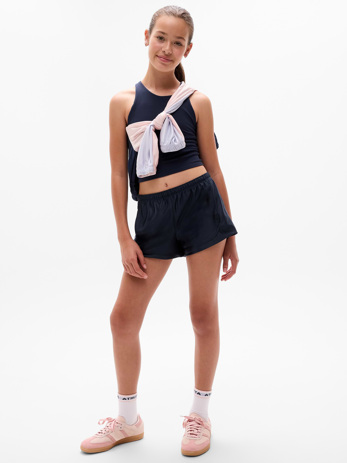 Athleta Girl Shine On Track Short
