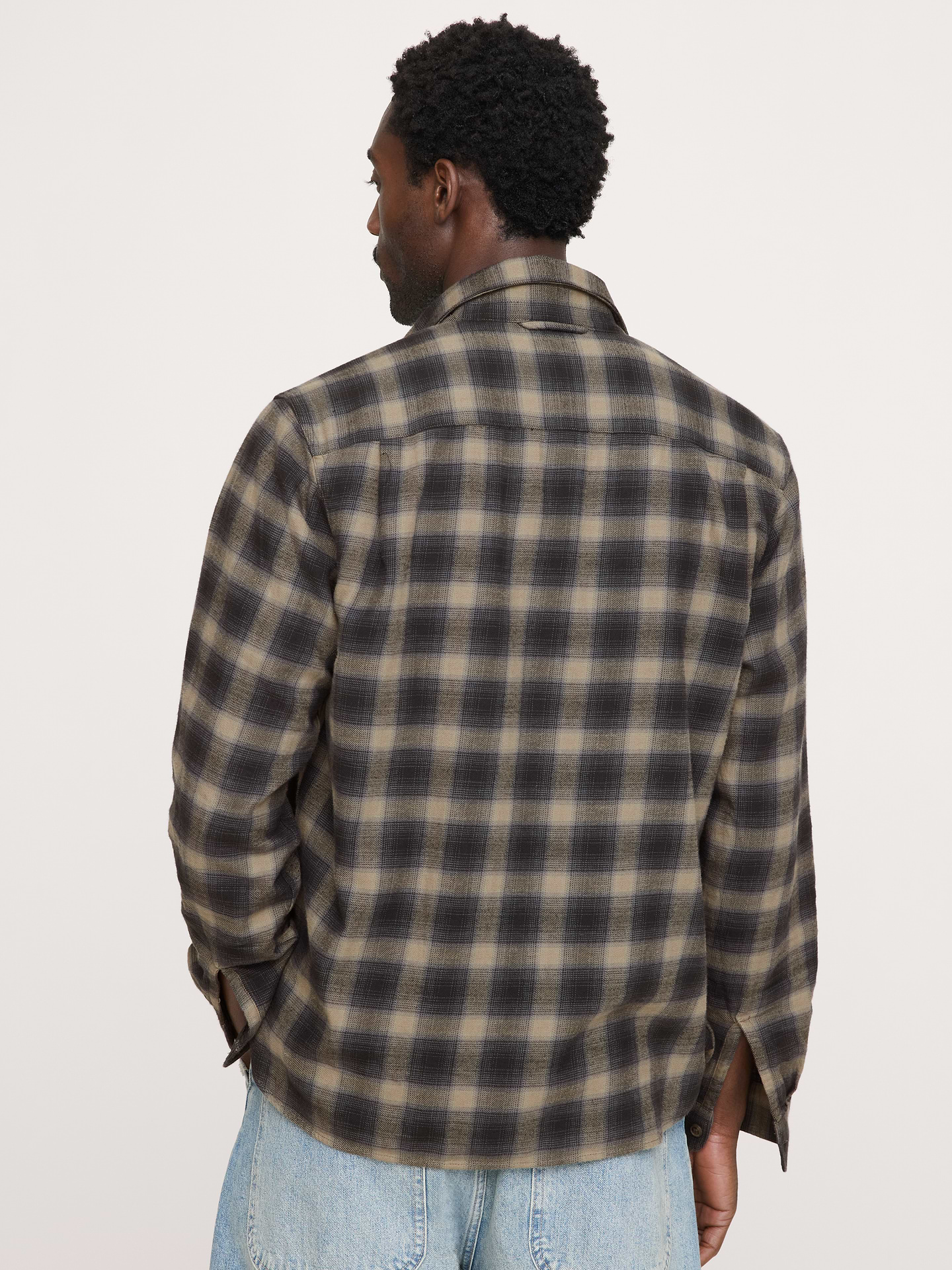 Image number 5 showing, Standard-Fit Lightweight Flannel Shirt