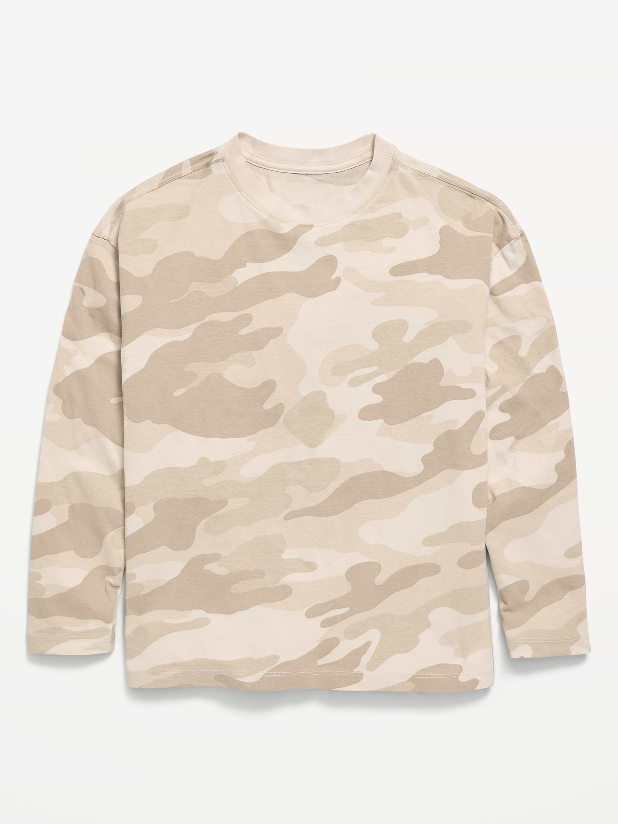 L'image numéro 1 présente T-shirt surdimensionné à manches longues pour garçon