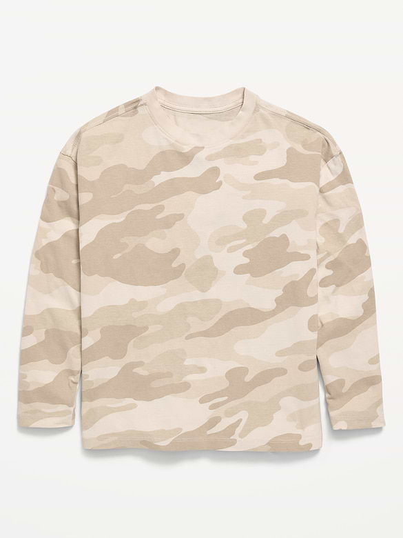 Oversized Long-Sleeve T-Shirt for Boys