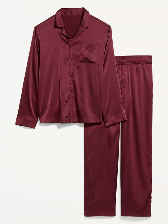 Satin Pajama Pant Set for Men