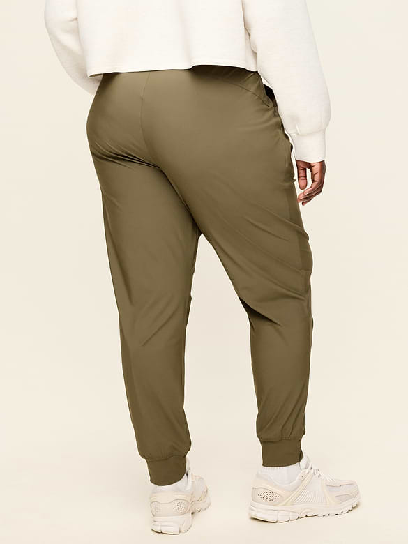 High-Waisted SleekTech Joggers