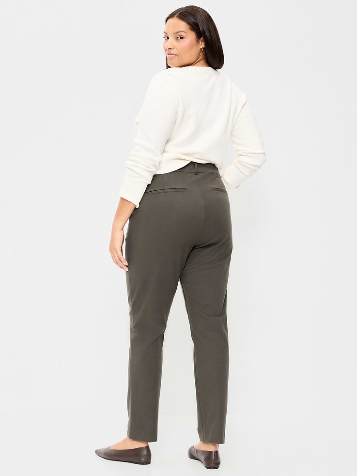 Image number 9 showing, High-Waisted Pixie Skinny Ankle Pants