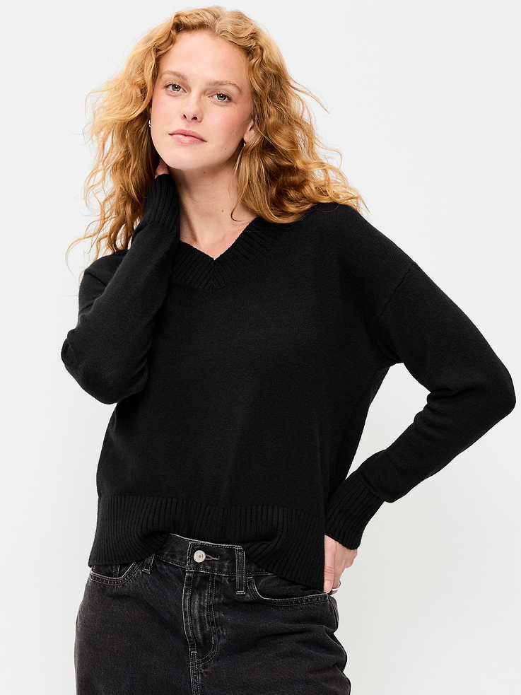 Image number 1 showing, SoSoft V-Neck Sweater