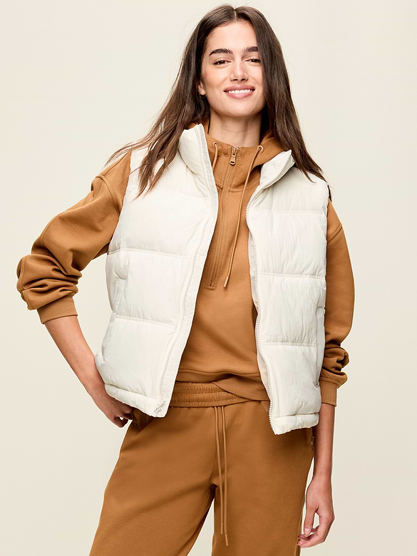 Water-Resistant Puffer Vest