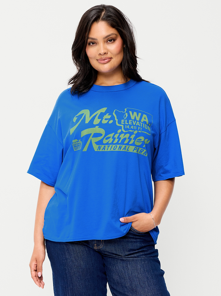 Image number 6 showing, Mount Rainier National Park Loose T-Shirt
