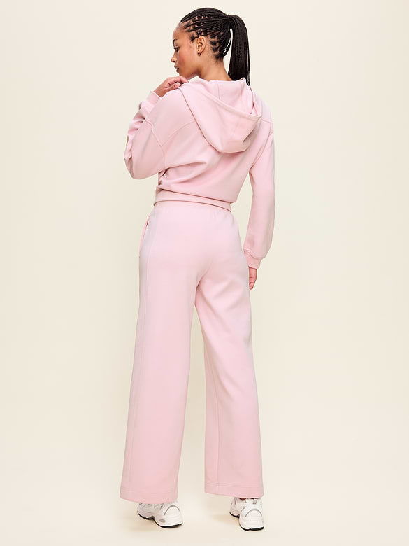 Extra High-Waisted Dynamic Fleece Wide-Leg Sweatpants